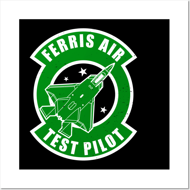 Ferris test Pilot Wall Art by nickbeta